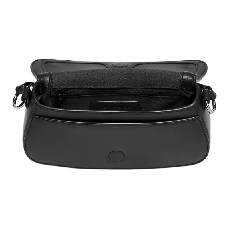 Lululemon Faux Leather Shoulder Bag, Crossbody Bag, Handbag Mini Women's Black-2