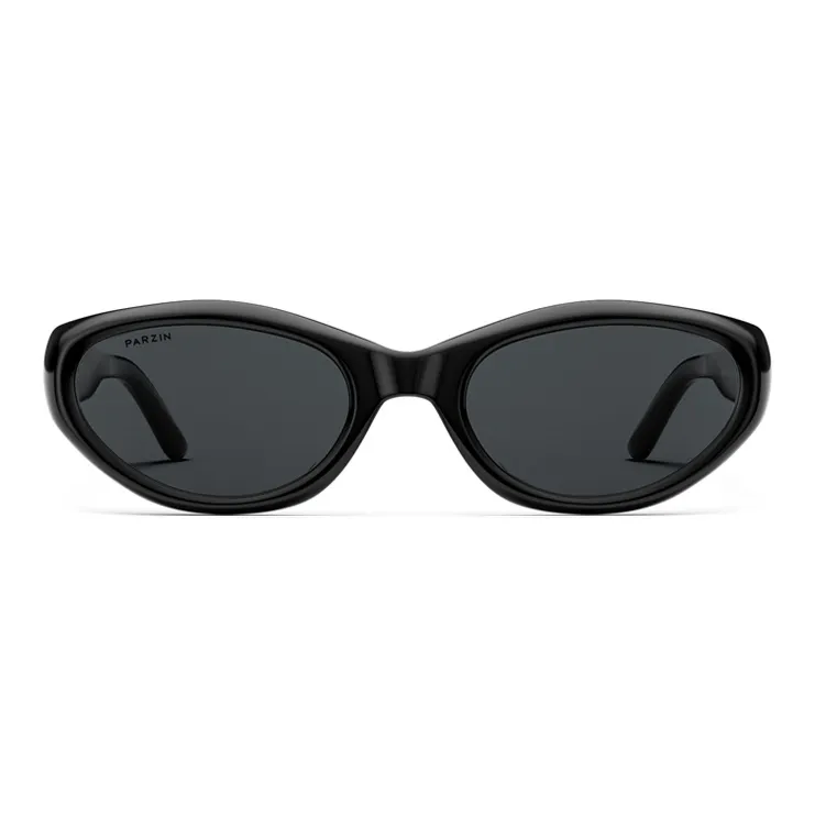 PARZIN Plate Frame Cat Eye Sunglasses Unisex-1