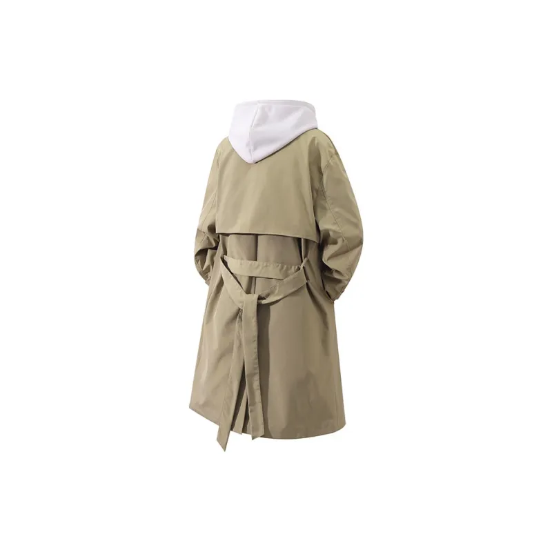 YOSICIL Trench Coat Unisex Black-15
