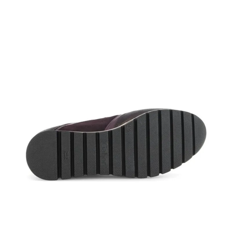 Gabor Comfort Low Top Casual Shoes Women's Purple-5