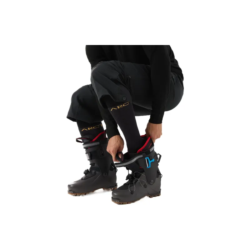 Arcteryx Ski Socks Unisex 1 Pack Black-5