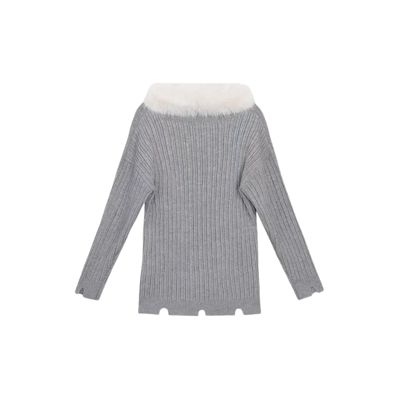 Princess Berdele Knitwear Women's Gray-1
