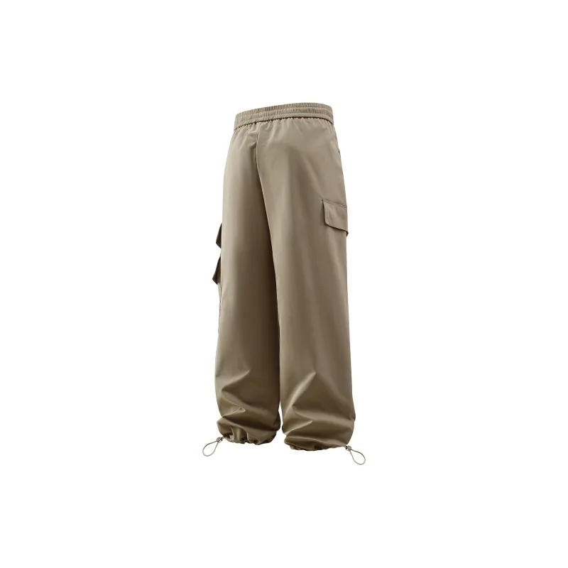 H2P Casual Pants Unisex Mauve Brown-3