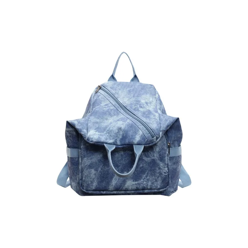 NOMK Denim Handbag, Shoulder Bag, Crossbody Bag, Backpack Regular Unisex Multicolor-10