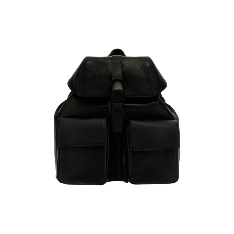 Furla Calfskin Backpack Women's Black-0