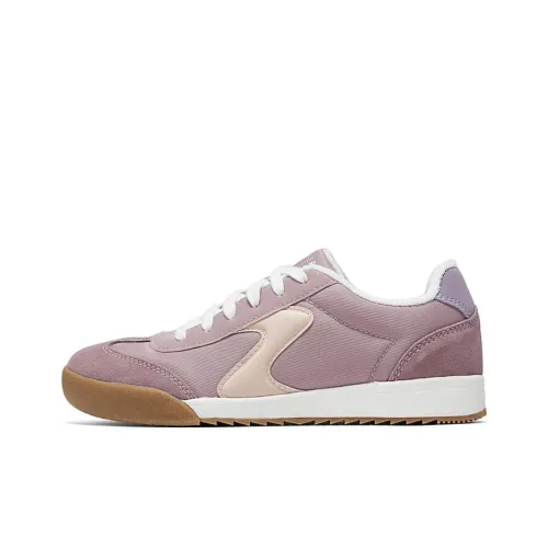 Skechers Anti Slip Wear Resistant Low Top Skateboard Shoes Women's Pink