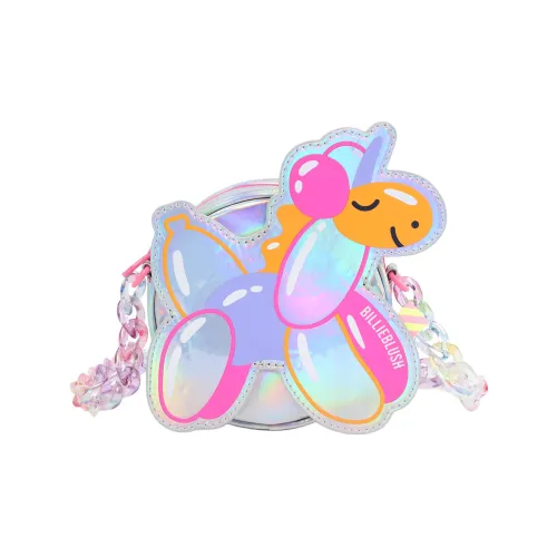 Billieblush PU Shoulder Bag Kids' Silver & Multicolor