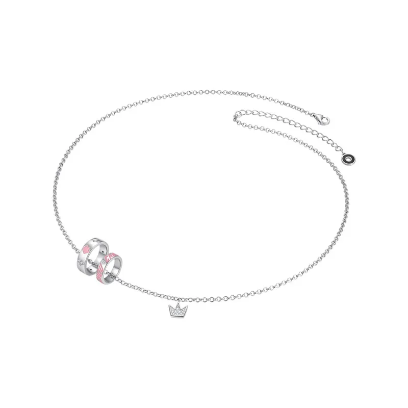 CHOW TAI SENG S925 Silver Necklaces Unisex-3