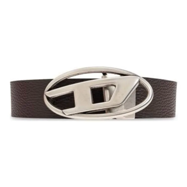 DIESEL 1DR Logo Buckle Belt-0