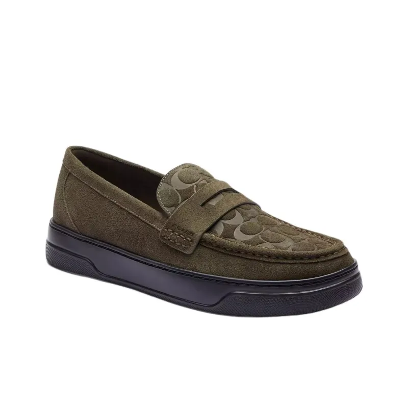 COACH Hybrid Loafers Men's Green-2