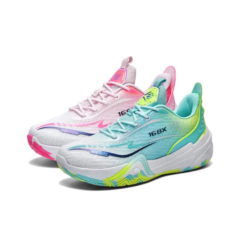 Black tailed Deer Shock Absorbers Slip Resistant Breathable Mid Top Basketball Shoes Unisex-23