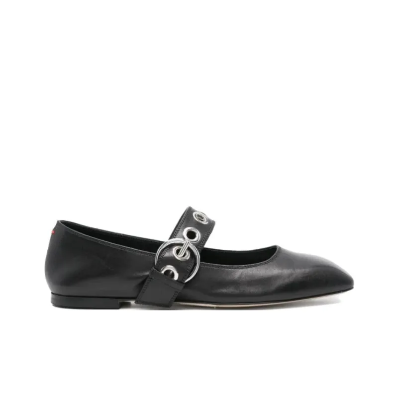 Aeyde Casual Single Shoes Women's Black-1
