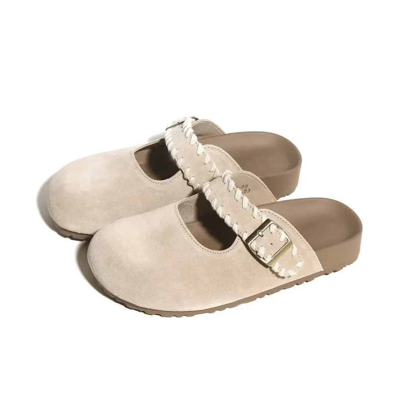 CHENTER KATER Wrap-toe Slippers Women's-5