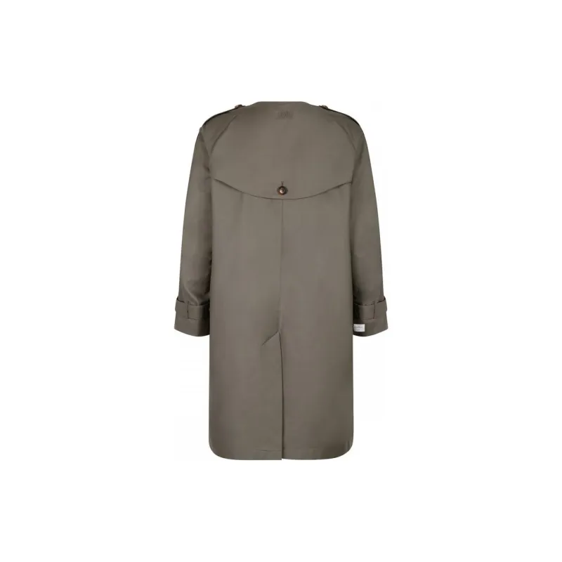 MaxMara Trench Coat Women's Gray-1