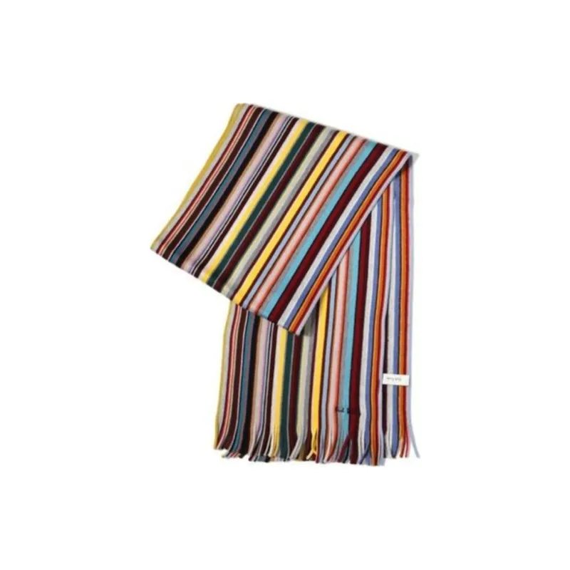 Paul Smith Scarf With Stripe Pattern-1