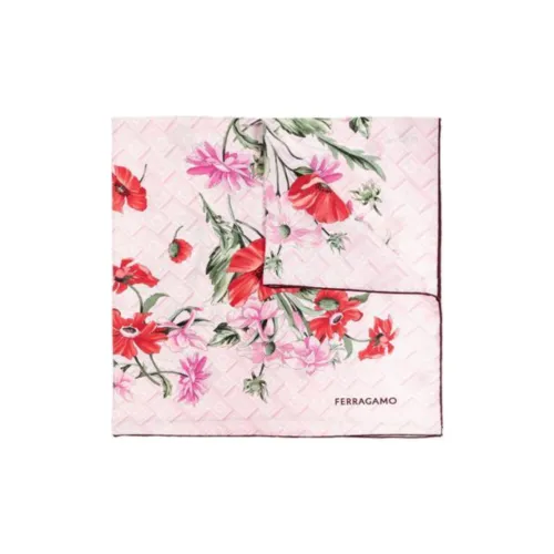Ferragamo Bouquet Print Scarf