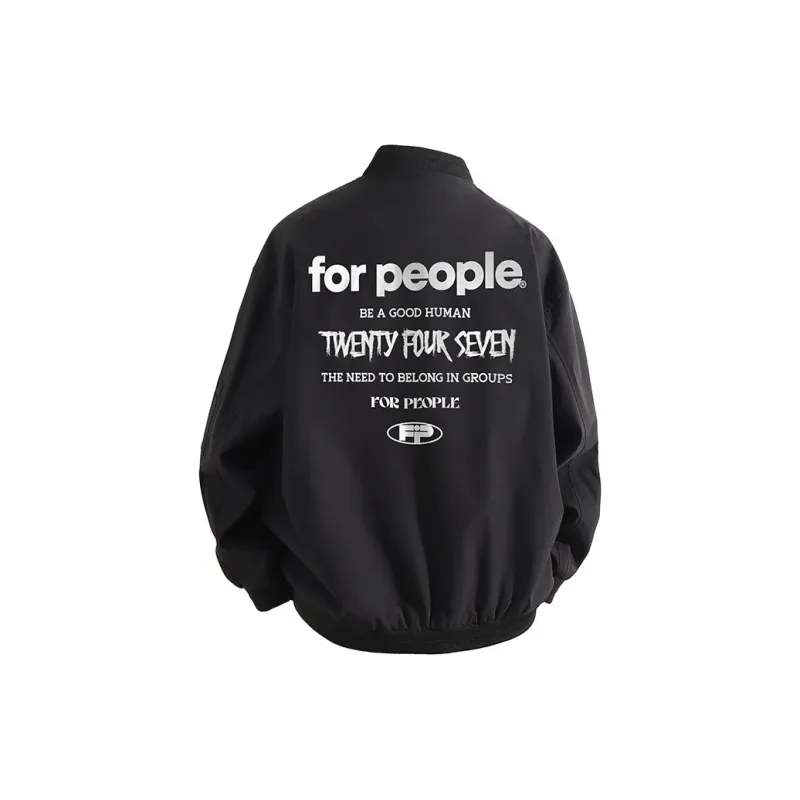 FAX FOR FMACM Jackets Coats Unisex Black-1
