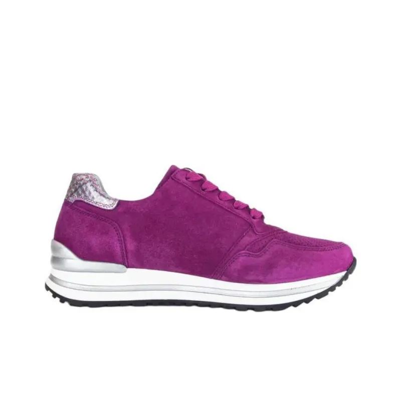 Gabor Comfort Low Top Casual Shoes Women's Purple-2
