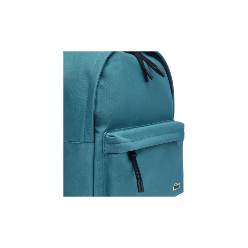 LACOSTE Polyester Backpack Unisex Blue-4