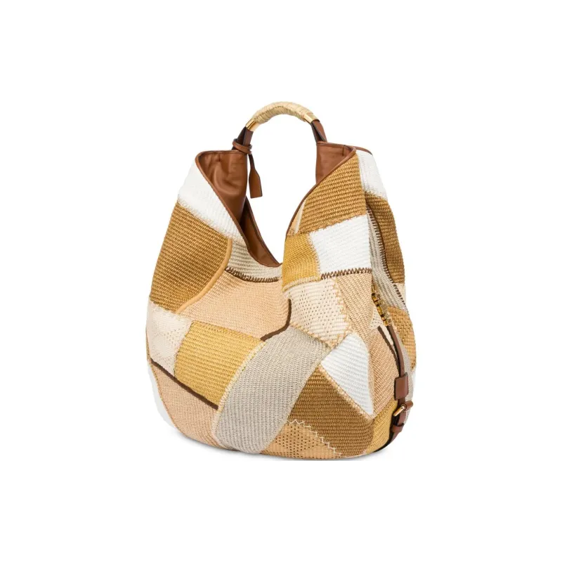 MOSCHINO Patchwork Tote Bag-1