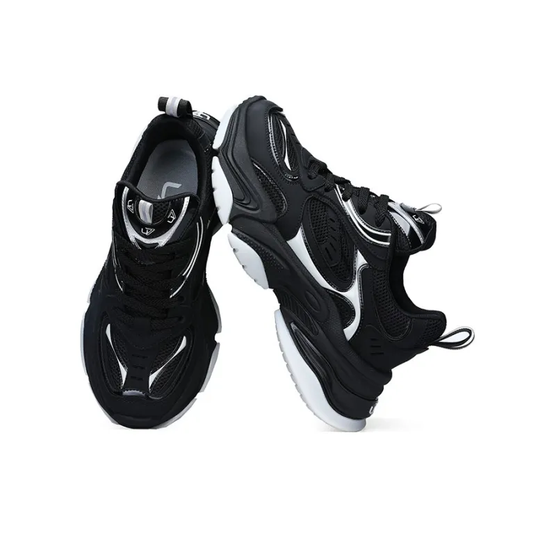 U7 Low-Top Chunky Sneakers Men's Black-1