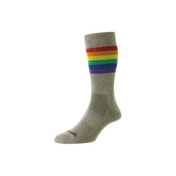 PANTHERELLA Mid-Calf Socks Men's 1 Pack Gray