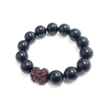The Years Are Quiet Ebony Wooden Bracelets Unisex