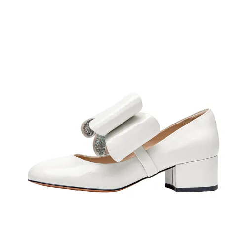SHOESZOOO 메리 제인 슈즈 베이지 여성