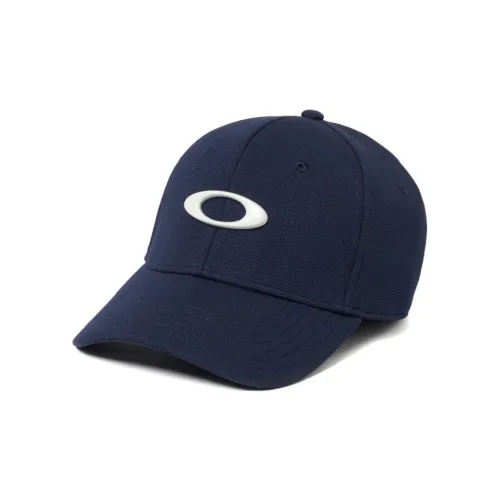 Oakley Polyester Baseball Caps Unisex Blue