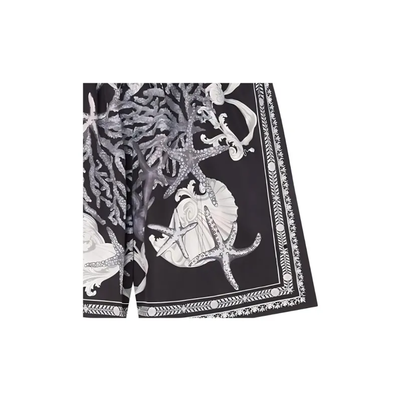 VERSACE Barocco Sea Printed Drawstring Swim Shorts-3