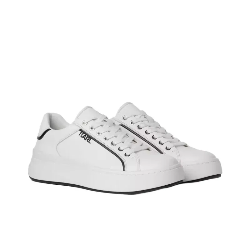 KARL LAGERFELD / Karl Lagerfeld Jeans Kronos Leather Sneakers-2