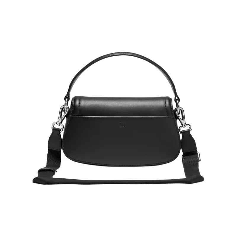 Lululemon Faux Leather Shoulder Bag, Crossbody Bag, Handbag Mini Women's Black-1