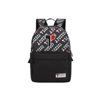 TINYAT Polyester Backpack Large Size Unisex Black
