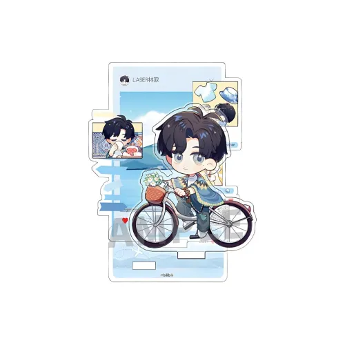 Gu Niang Travel Journal Collection Anime Cat Ear LASER Lin Zhi Guzi Yao Qiao Xu Yaoyang Acrylic Stands