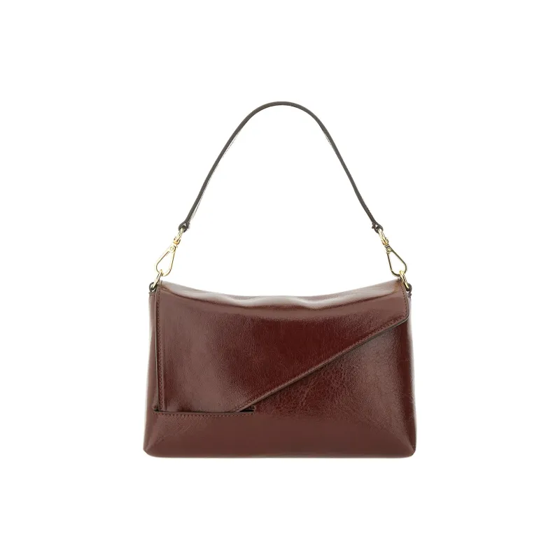 Wandler Calfskin Shoulder Bag Women's Bordeaux Red-0