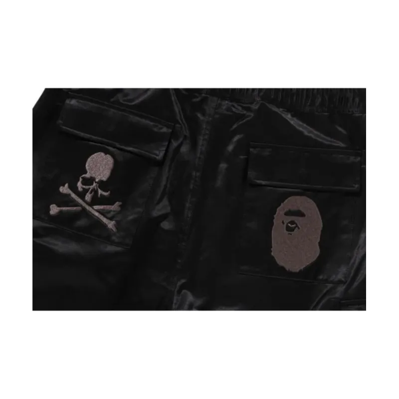 Bape X Mastermind Satin Short-3