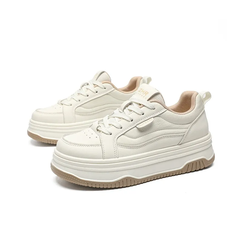 ZHR Non Formal Preppy Style Couple Date Outfit Wear resistant And Lightweight Low Top Skateboard Shoes Women's-2