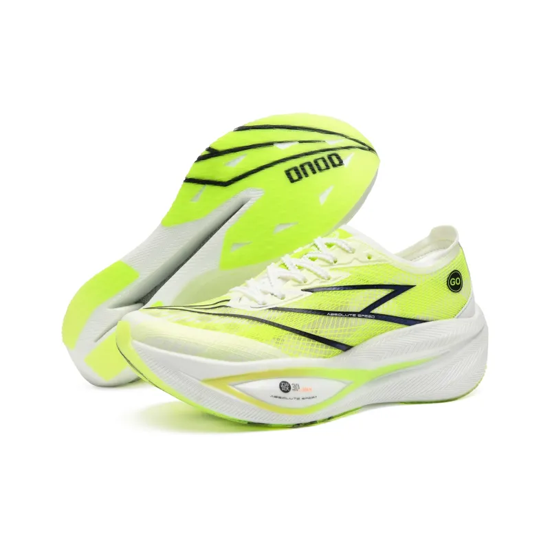 ONOD Low-Top Running Shoes Men's Lime Green-4
