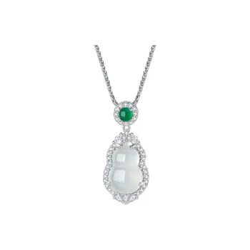 CHOW TAI SENG Chalcedony Necklaces Women's