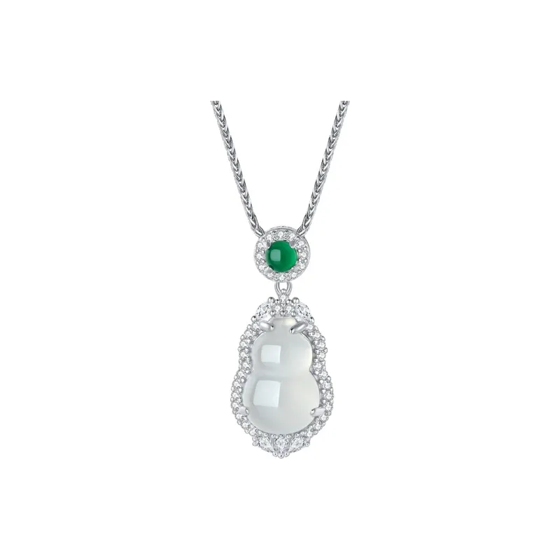 CHOW TAI SENG Chalcedony Necklaces Women's-0