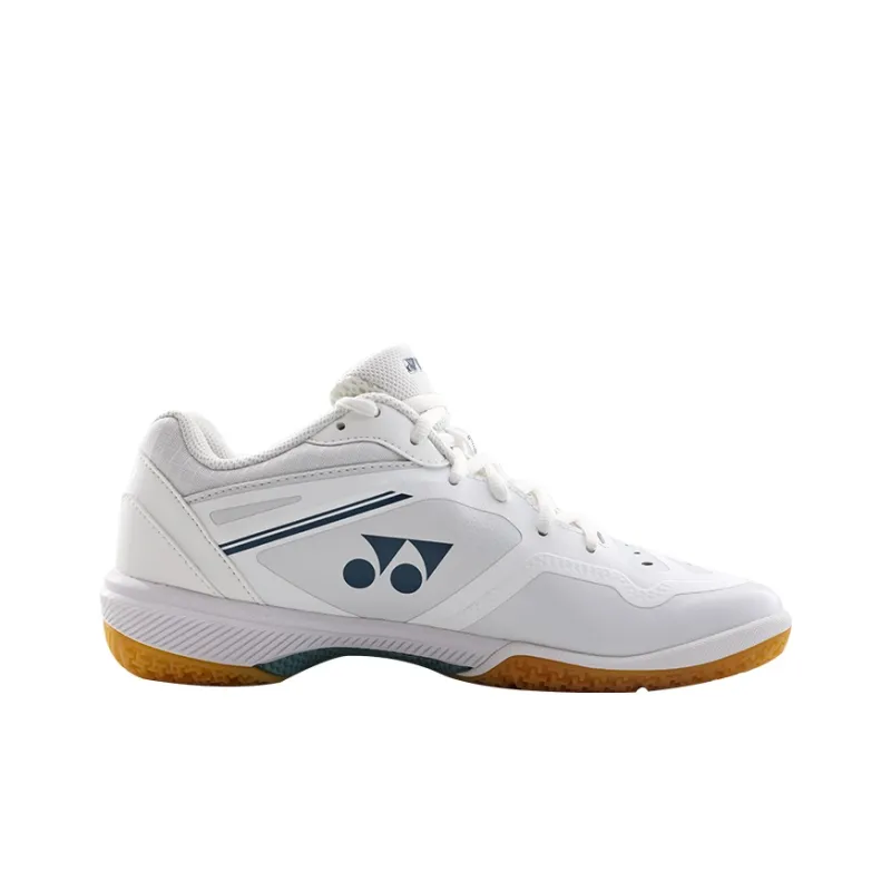 YONEX Cushioned Wear-Resistant Coverage Support Low-Top Badminton Shoes Unisex White-1