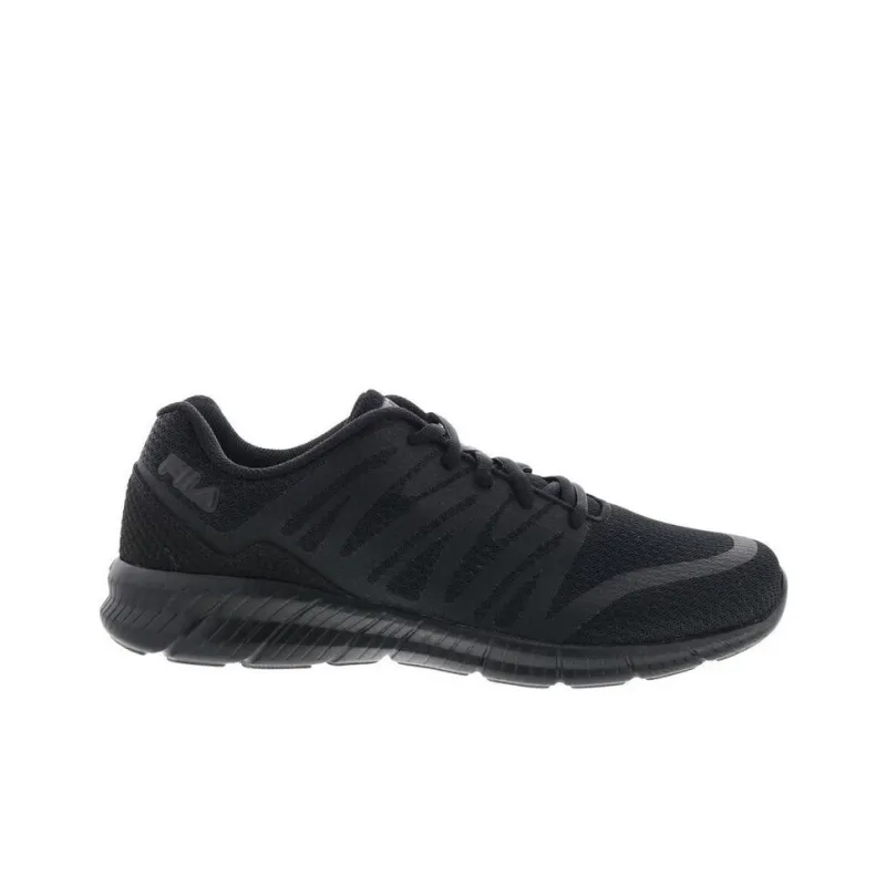 FILA Memory Fantom 5 Slip-Resistant Breathable Low-Top Casual Running Shoes Men's Black-1