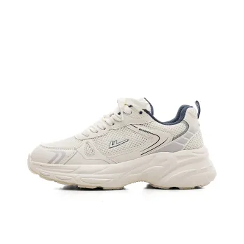 WARRIOR Running Shoes Women's Low Top Beige/Blue