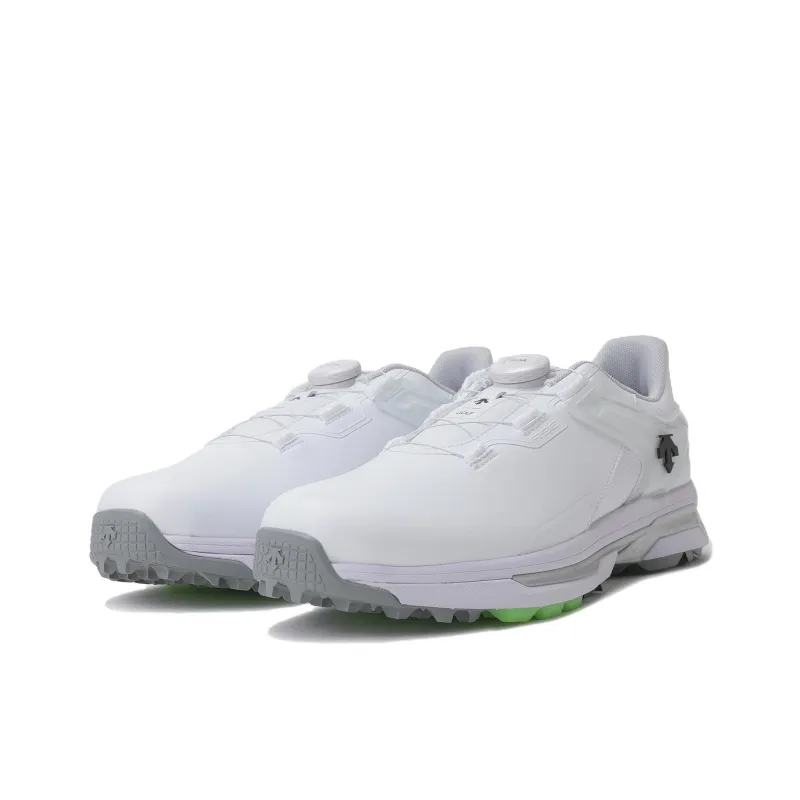 DESCENTE R90 Anti Slip Wear Resistant Low Top Golf Shoes Unisex White-2