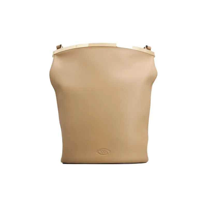 TOD'S Logo Embossed Bucket Bag-0