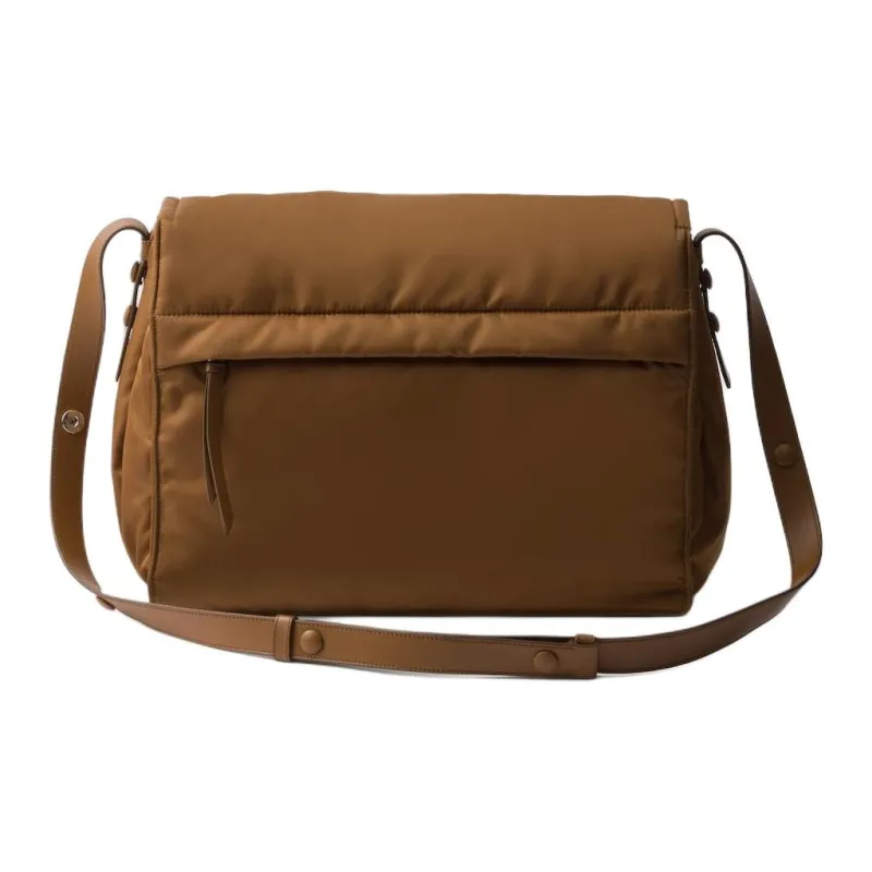 PRADA Re Nylon Polyamide Crossbody Bag, Shoulder Bag Tubas Women's Brown-2