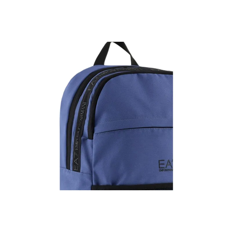 EMPORIO ARMANI EA7 Polyester Backpack Unisex Blue-4
