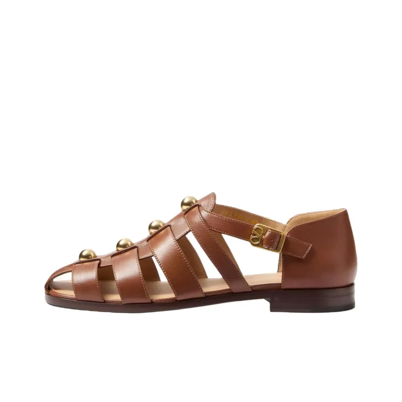 Valentino Roman Sandals 2cm Men's Brown-0