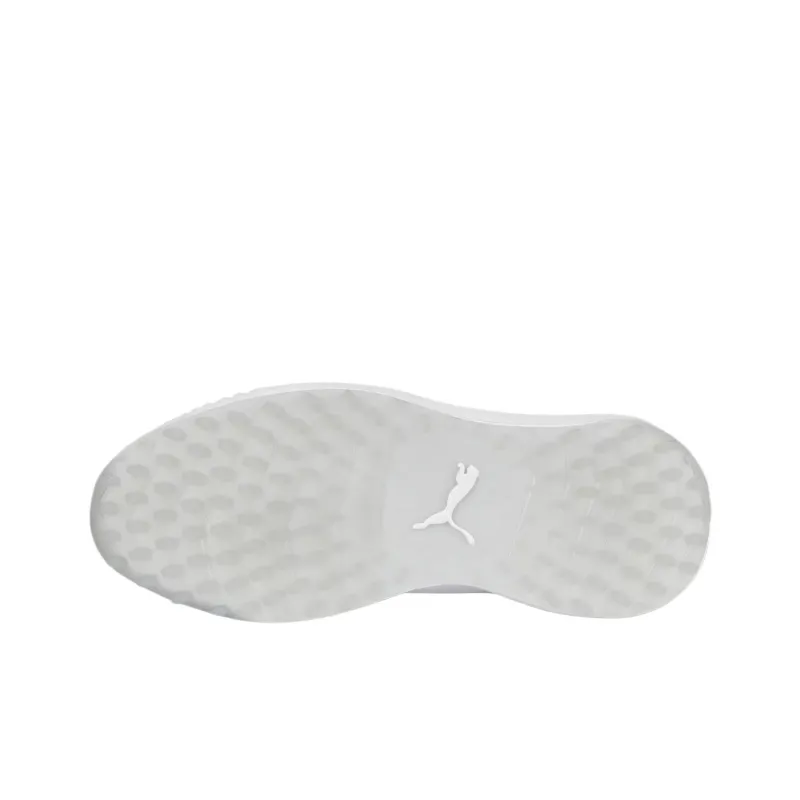 PUMA IGNITE ELEVATE Abrasion Resistant Low Top Golf Shoes Men's White-4