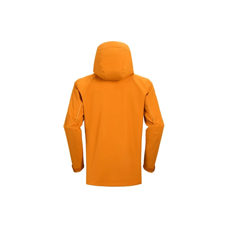 KAILAS Water-Resistant Windproof Breathable Windbreaker Jacket Men's Green Stone-17